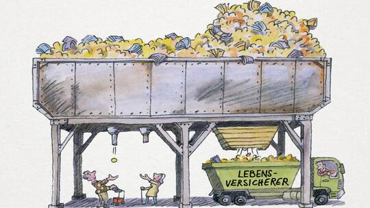 Hohe Gewinne – auf Kosten der Versicherten