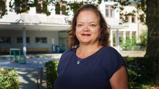 Porträtfoto von Gabriela Kohler, 56, Präsidentin der Zürcher Elternmitwirkungs-Organisation