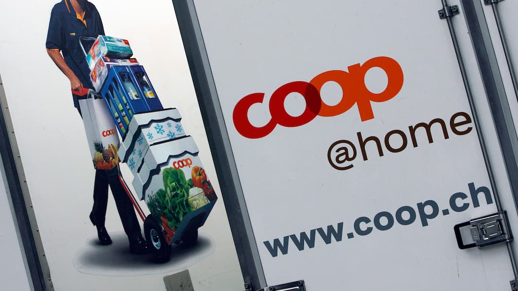 Lieferservice kracht in Zäune und Pfosten Lieferservice coop@home