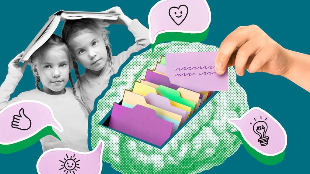 So helfen Sie dem Kind wirklich bei den Hausaufgaben Zwei Schulmädchen halten ein Buch über ihren Köpfen, während in der Mitte eine Karte aus einer Lernkartei gezogen wird. Häufig fehlt Kindern die Motivation zum Lernen und auch für Eltern ist es eine Herausforderung, den Nachwuchs im täglichen Alltagsstress bei den Hausaufgaben zu unterstützen. 6 Tipps des Beobachters, mit welchen Lernstrategien Schularbeiten leichter von der Hand gehen.