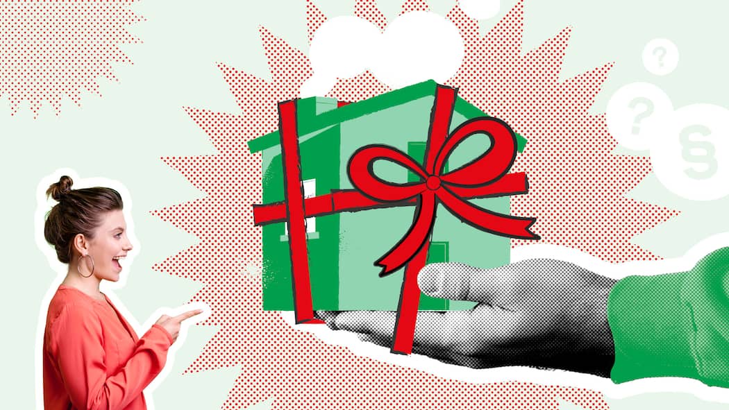 Haus verschenken – das kann dabei schiefgehen Grosse Geschenkpackung – Immobilien weiterzugeben, kann mit finanziellen Risiken verbunden sein. Viele verlieren so den Anspruch auf Ergänzungsleistungen. Die Tipps des Beobachters