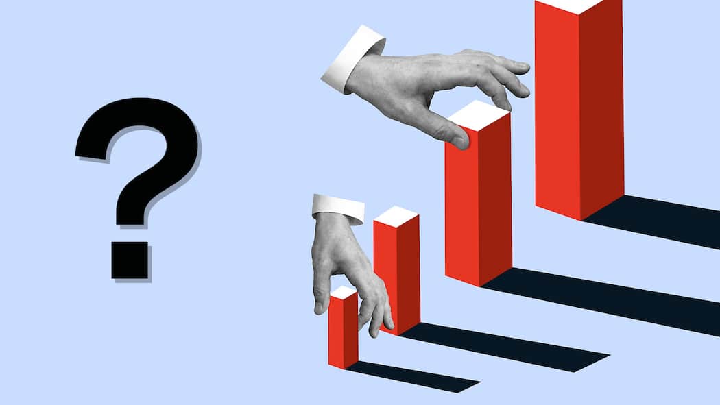 «Die zahlen doch viel zu wenig!» Hände halten unterschiedlich grosse rote Balken. In unserer Serie «Die Abrechnung» geben Leute unter anderem an, wie viel Steuern sie zahlen – und sorgen bei vielen Leserinnen für Erstaunen. Hier lesen Sie, wo in der Schweiz Sie wie viel an Vater Staat abgeben müssen.