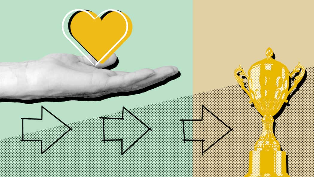 So regelt man die Erziehungsgutschriften Ein gelbes Herz liegt auf einer ausgestreckten Hand, die auf einen goldigen Pokal ausgerichtet ist. Hütet ein Elternteil die Kinder vorwiegend, so erhält er im Pensionsalter mehr von den sogenannten Erziehungsgutschriften, die auf dem AHV-Konto gutgeschrieben werden. Insbesondere unverheiratete Paare sollten festlegen, wie sie die Gutschriften aufteilen.