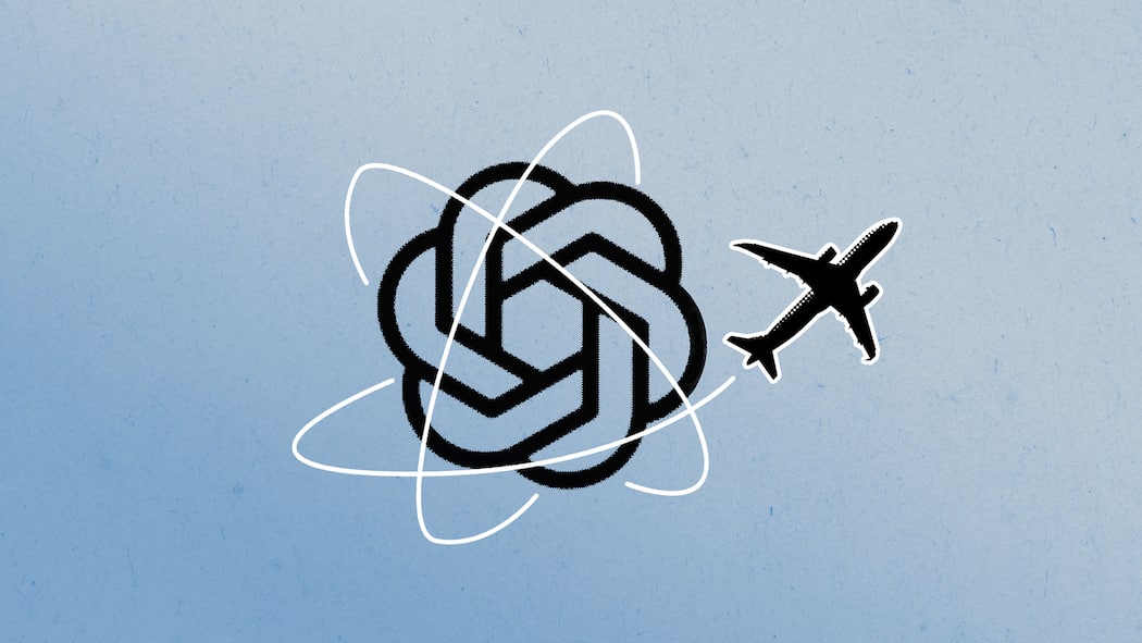 «ChatGPT, gib mir Tipps für einen Ausflug am Wochenende» Collage zum Thema Ferienplanung mit KI.