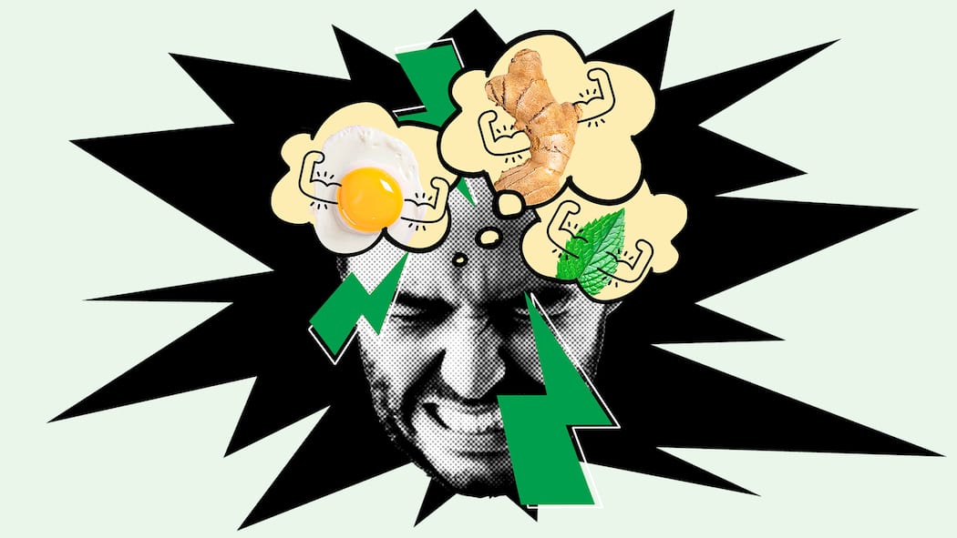 Kater nach der Fasnacht? Was jetzt wirklich hilft Gesicht mit Grimasse und Blitzen - Auf einen alkoholreichen Abend folgt meist ein dicker Brummschädel. Was kann man tun? Eine Ärztin ordnet ein