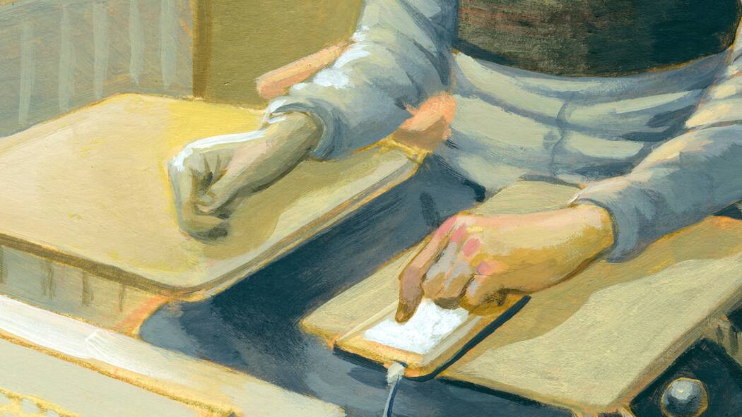 Der Kampf um den letzten Finger Eine Patientin mit Spinaler Muskelatrophie kann nur noch ihren Zeigefinger bewegen.