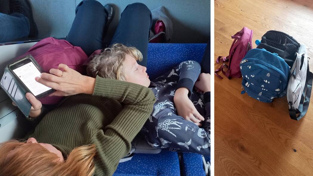 «Man rennt, bis man keine Kraft mehr hat» Bilder der Flucht von Kateryna Potapenko