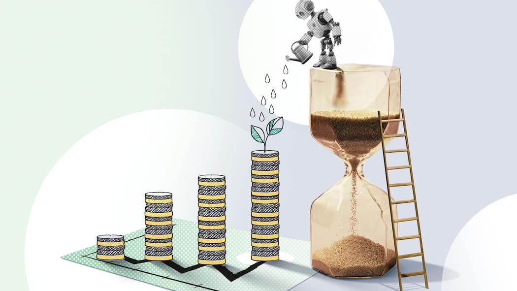 Investieren Sie schon in ETF? Warum Sie jetzt damit starten sollten Collage: Roboter giesst Sparfonds-Pflänzchen - ETF-Sparpläne Vermögen aufbauen mit Autopilot Ganz einfach Geld vermehren? Ja, das funktioniert – mit einem Sparplan. Der Beobachter sagt, wie das geht und worauf man achten sollte.