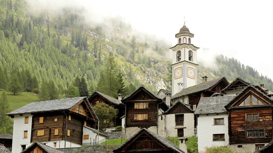 Emotionales Wettrennen um Spenden Pfarrkirche von Bosco Gurin
