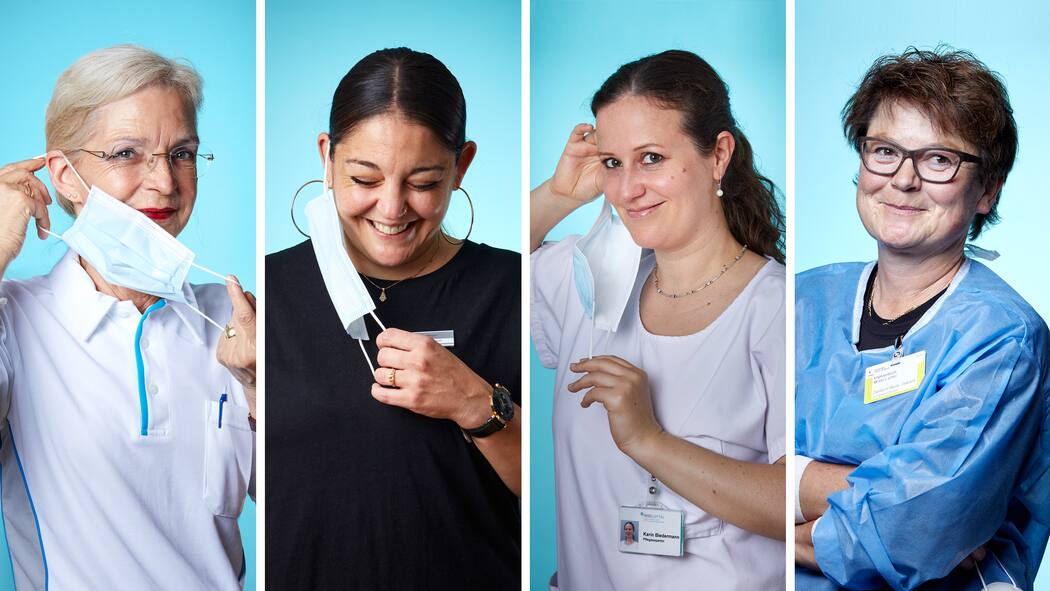 Die Gesichter der Impfmaschine Sie arbeiten in den Impfzentren