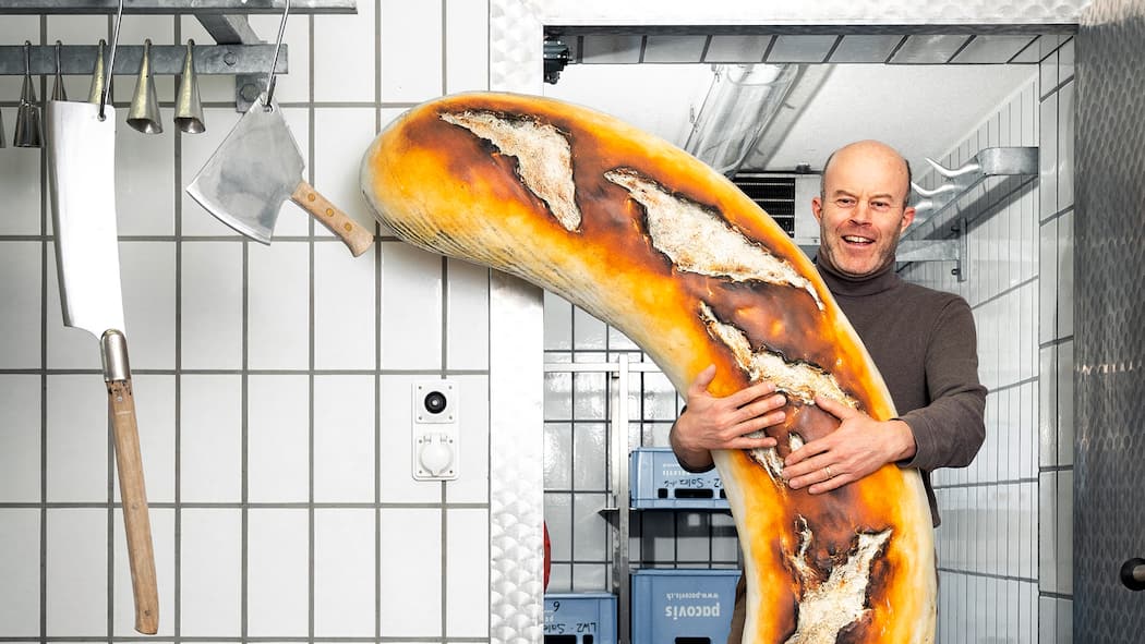 Die wahre Wurst Urs Bolliger, Geschäftsführer der Sortenorganisation St. Galler Bratwurst