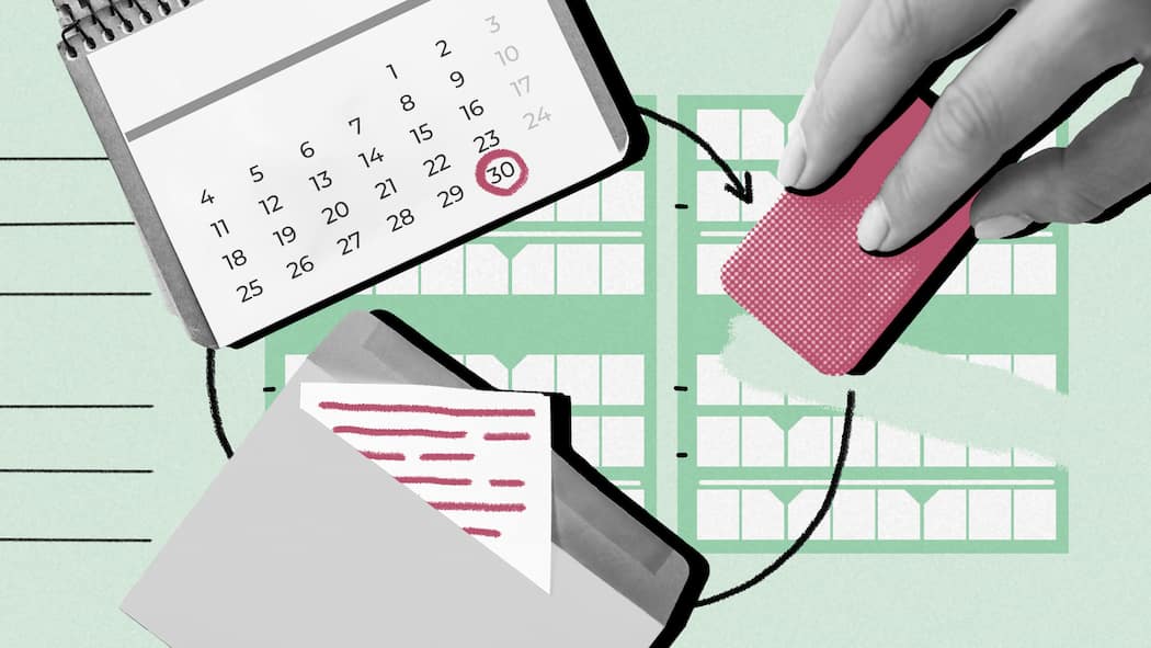 Fehler in der Steuererklärung – wie lange kann ich was ändern? Eine Hand hält einen Radiergummi und entfernt Einträge in der Steuererklärung. Kann man Fehler in der Steuererklärung nachträglich noch korrigieren