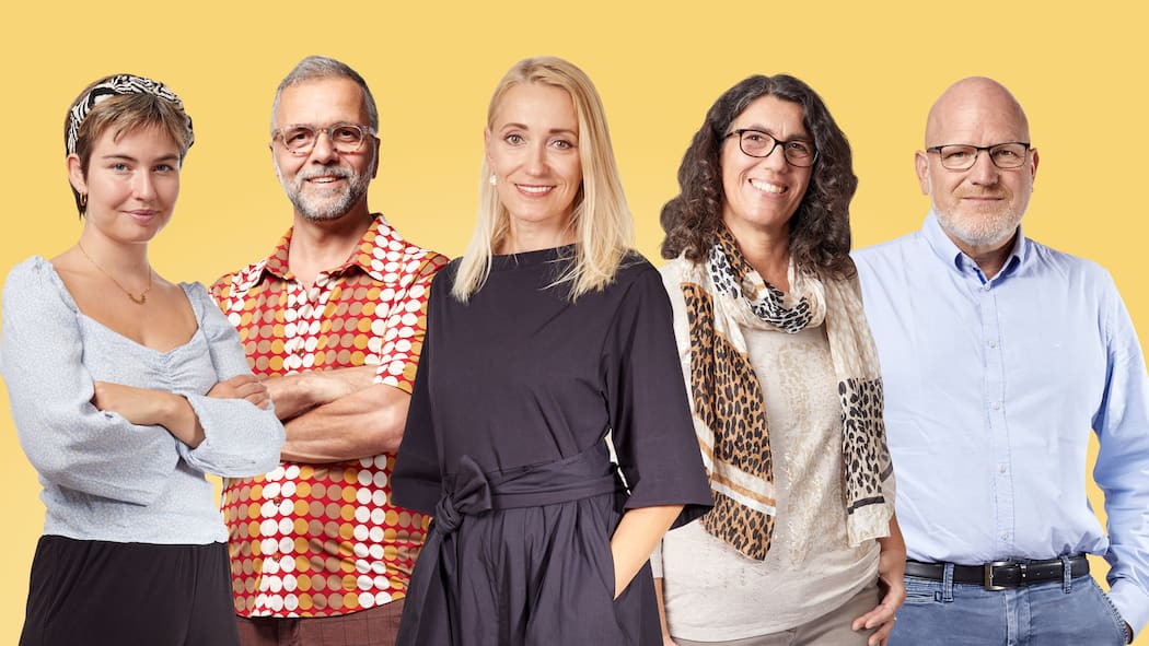 Das sind die fünf Nominierten Die Kandidatinnen und Kandidaten für den Prix Courage 2022