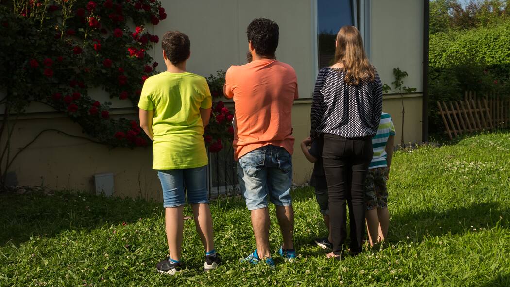 Zum Glück war da ein guter Mensch Luisa Mendes* mit ihrer Familie