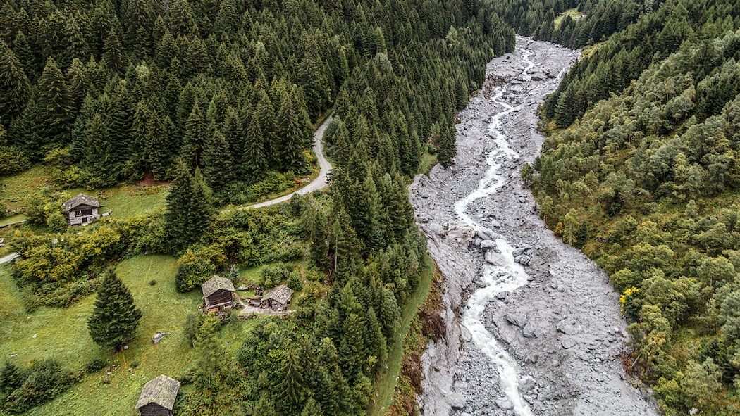 Es war ein Drama mit Ansage Bergsturz in Bondo: Im August 2017 brachen 3 Millionen Kubikmeter Gestein brachen ab