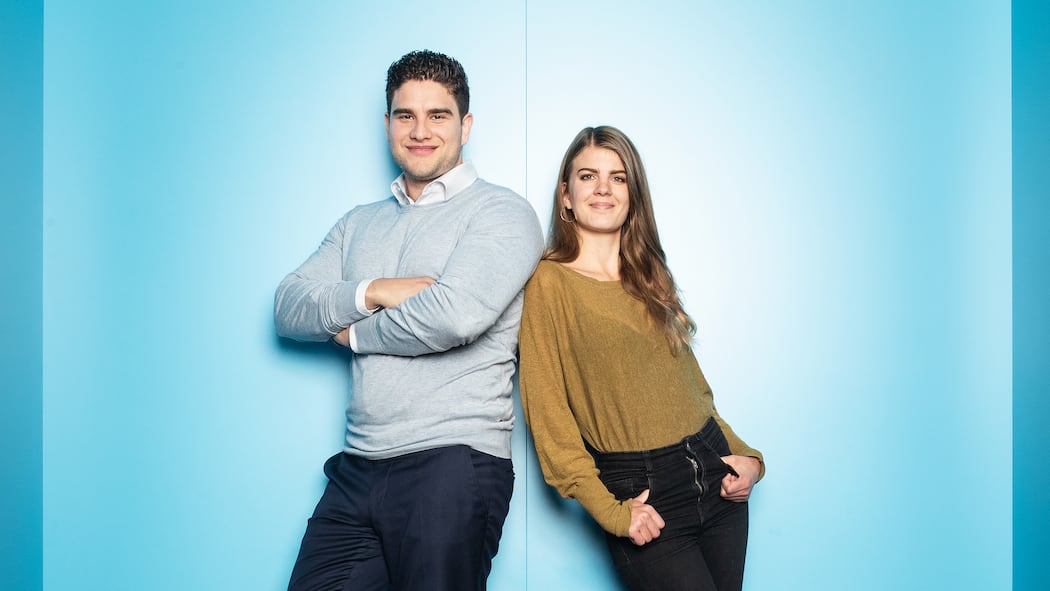 «Ich bin es leid, gegen die ältere Generation ausgespielt zu werden» Jungfreisinnigen-Präsident Matthias Müller und JuSo-Präsidentin Ronja Jansen