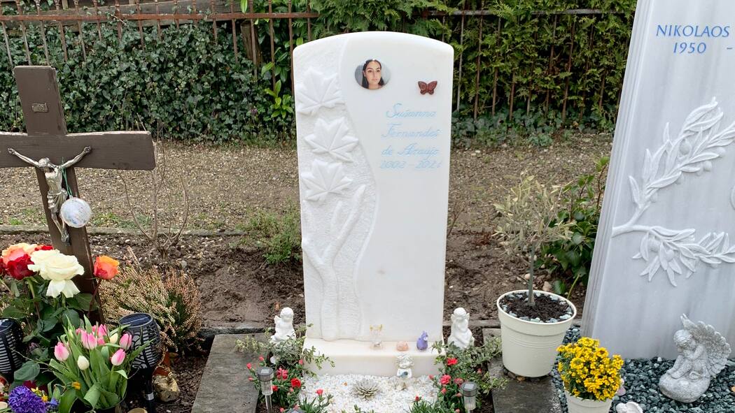 Ein schneeweisser Stein für die Ewigkeit Eine Beobachter-Leserin fertigte für die mit 18 verstorbene Susanna einen Grabstein an