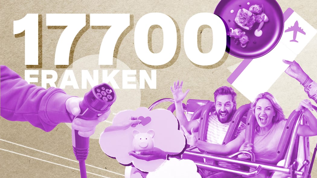 «Wir investieren monatlich 6000 Franken» Illustration Collage Abrechnung, Folge 69: Consultant IT und Programmierer