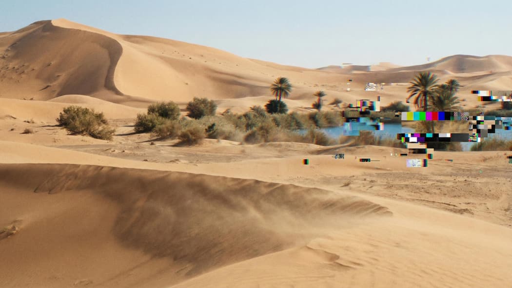 Echt jetzt? Das Internet wird zur Fata Morgana Fata Morgana Glitch©Andrea Klaiber/Gemini (Ki generiert)