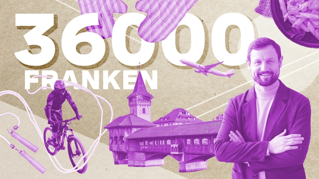 «Pro Monat landen 36’000 Franken auf dem Konto» Illustration Collage Abrechnung, Folge 60: Geschäftsführer