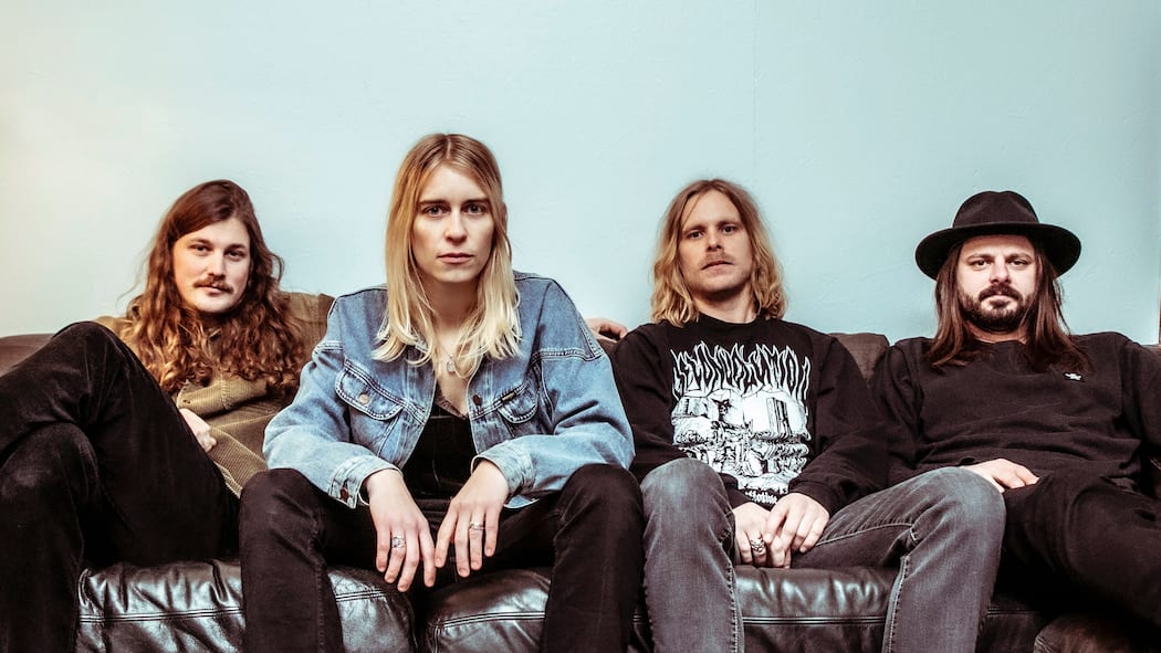 «Jede Band ist nur so gut wie ihr Publikum» Mitglieder von Annie Taylor (von links): Jan Winkler (29), Schlagzeuger • Gini Jungi (30), Leadsängerin und Gitarristin • Tobias Arn (31), Gitarrist • Michael Mutter (36), Bassist