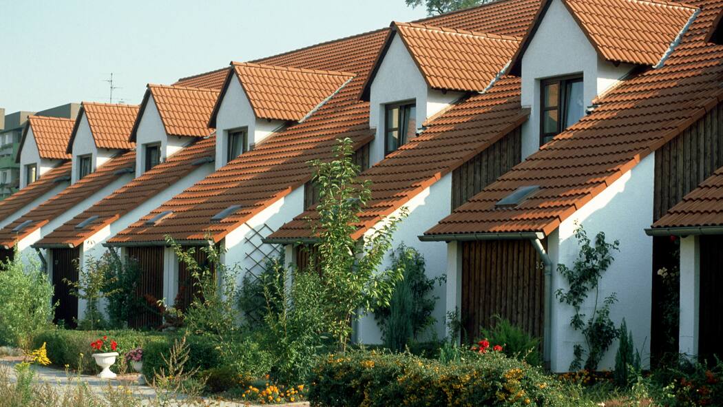 Die Abschaffung des Eigenmietwerts Reihenhaussiedlung