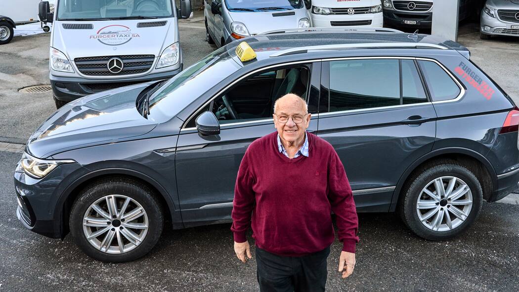 «Die Uhren ticken hier oben eben etwas anders» Ignaz Furger von Furger Taxi in Disentis GR