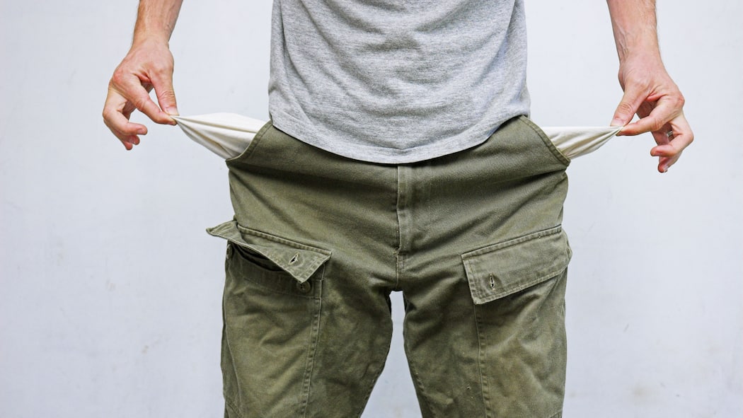 So werden Sie den Makel los Kein Geld haben