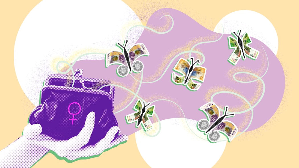 So optimieren Frauen ihre Altersvorsorge Portemonnaie mit Frauenzeichen - Teilzeitarbeit und Beitragslücken – bei der Altersvorsorge kommen Frauen viel schlechter weg als Männer. Mit den Beobachter-Tipps bessern sie ihre Renten auf