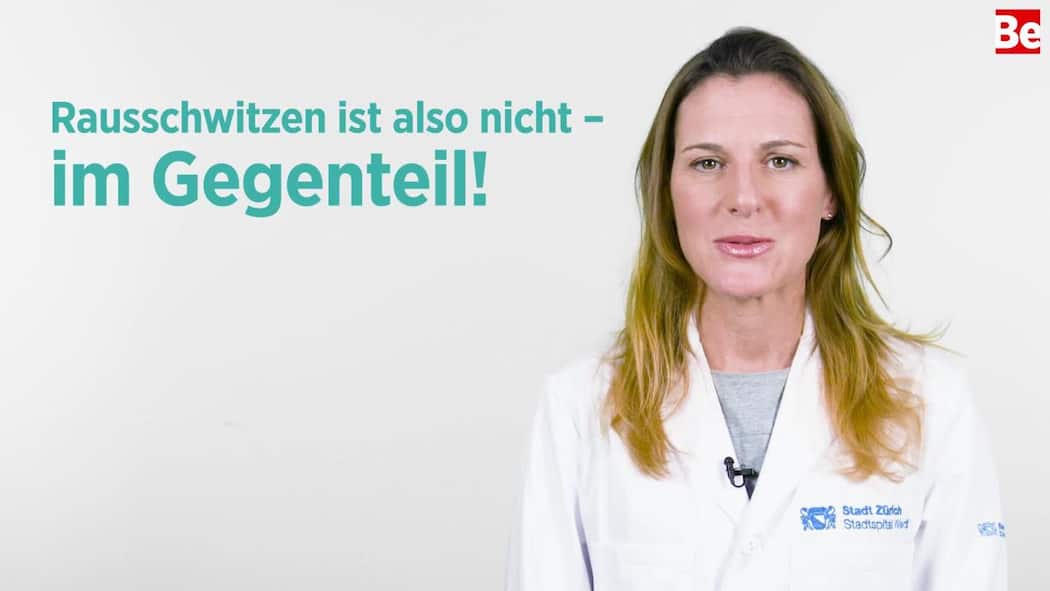 Warum man eine Grippe nicht rausschwitzen kann Gesundheit! Danke. - Grippe rausschwitzen