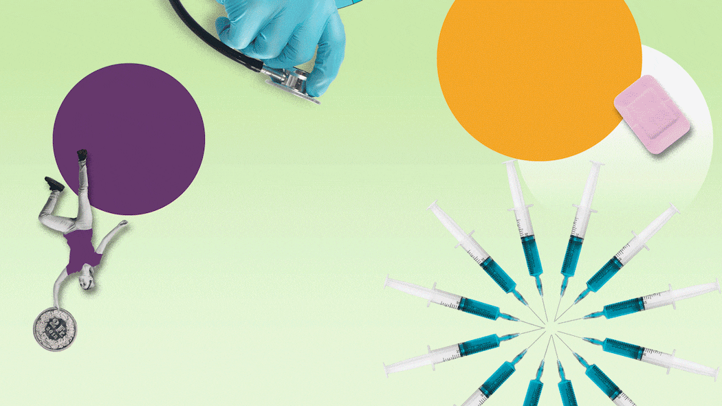 So viel kostet unsere Gesundheit Animation Collage Infografik  Gesundheitskosten