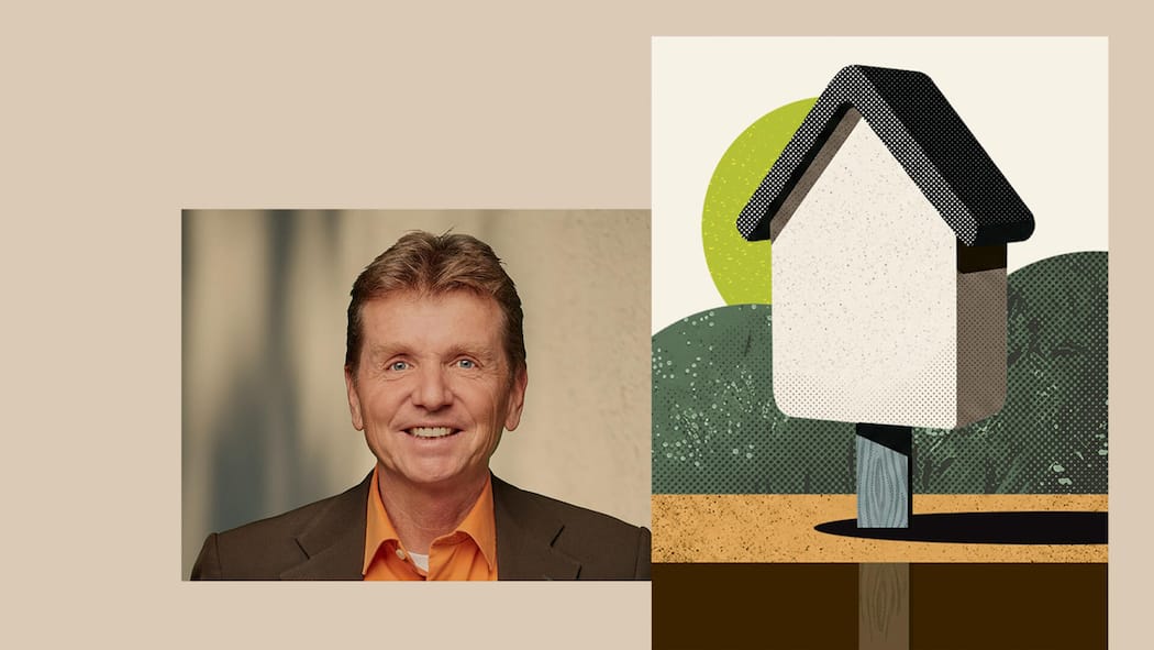 «Ohne Förderung hätte ich wohl noch zugewartet» Interview mit Patrick Hofstetter, Leiter Fachgruppe Klime und Energie WWF SchweizBEO Extra Renovieren 9/26Bild: Paul Seewer, Illustration Andrea Klaiber - Montage: Beobachter