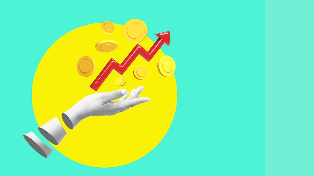 Das Leben wird teurer, der Lohn bleibt gleich – das können Sie tun Illustration einer Teuerung. Unternehmen passen Löhne nicht der Teuerung an. Das können Angestellte unternehmen