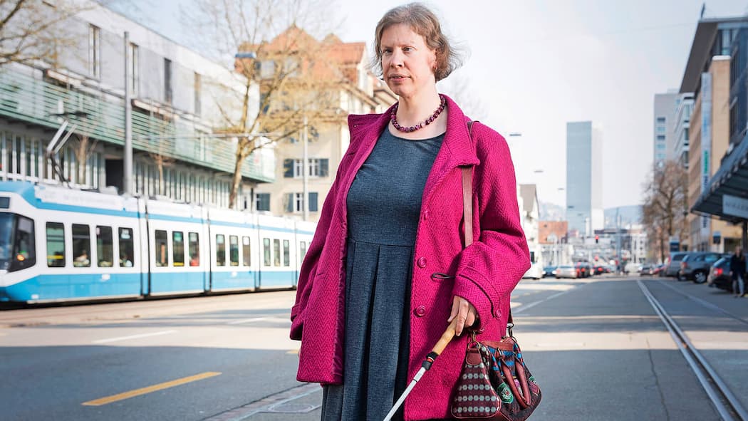 «Mein Bauchgefühl ist ja nicht sehbehindert» Irene Rohrbach