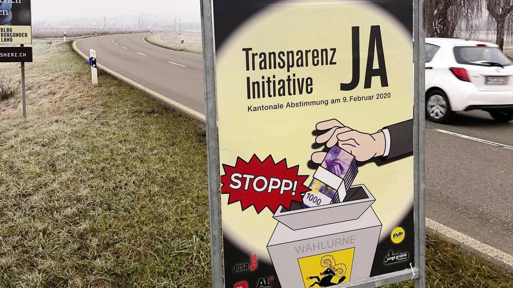 Das grosse Hin und Her mit der politischen Transparenz Transparenzinitiative im Kanton Schaffhausen