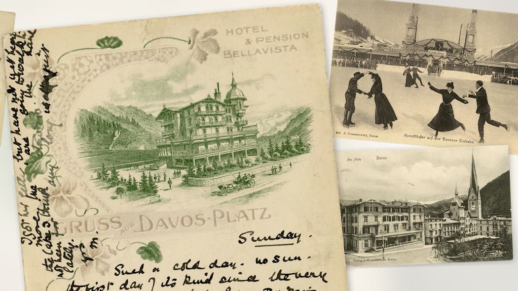 Wer war «M»? Auf Spurensuche einer Postkarte von 1904