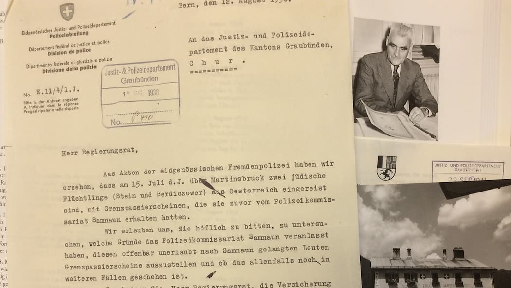 Der Bündner Anton Bühler rettete Juden vor den Nazis Anton Bühler setzte sich wärend dem Holocaust für jüdische Flüchtlinge ein