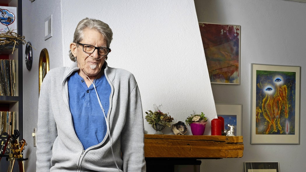 «Atemnot ist wie ein kleines Sterben» Carlo Tamburini zu Hause