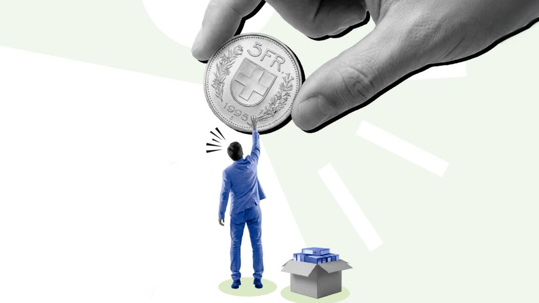 Ausgesteuert? Das Sozialamt darf Sie zum AHV-Vorbezug zwingen Angestellter greift nach riesiger 5-Franken-Münze - Wer als Arbeitsloser keine Taggelder mehr erhält, gilt als ausgesteuert. Dann muss der Lebensunterhalt mit Eigenkapital oder Sozialhilfe bestritten werden