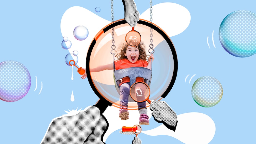 Wo die Kesb hinschaut, wenn das Kindeswohl gefährdet scheint Ein kleines Mädchen sitzt in einer Schaukel während eine überdimensional grosse Lupe das Kind genauer betrachtet. Hat man den Verdacht, dass ein Kind in seinem Wohl gefährdet sein könnte, ist eine Meldung an die Kindes- und Erwachsenenschutzbehörde (Kesb) der erste Schritt. Was dann geschieht, zeigt der vorliegende Fall.