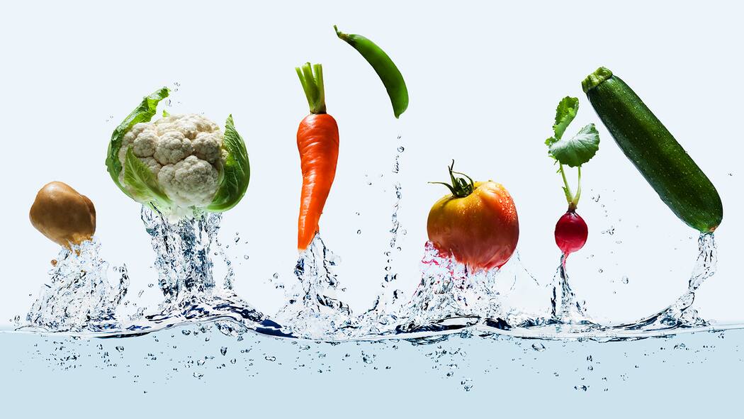 Rettet die Vitamine! Frisches Gemüse verliert zum Beispiel Vitamine, wenn man es zu lange kocht.