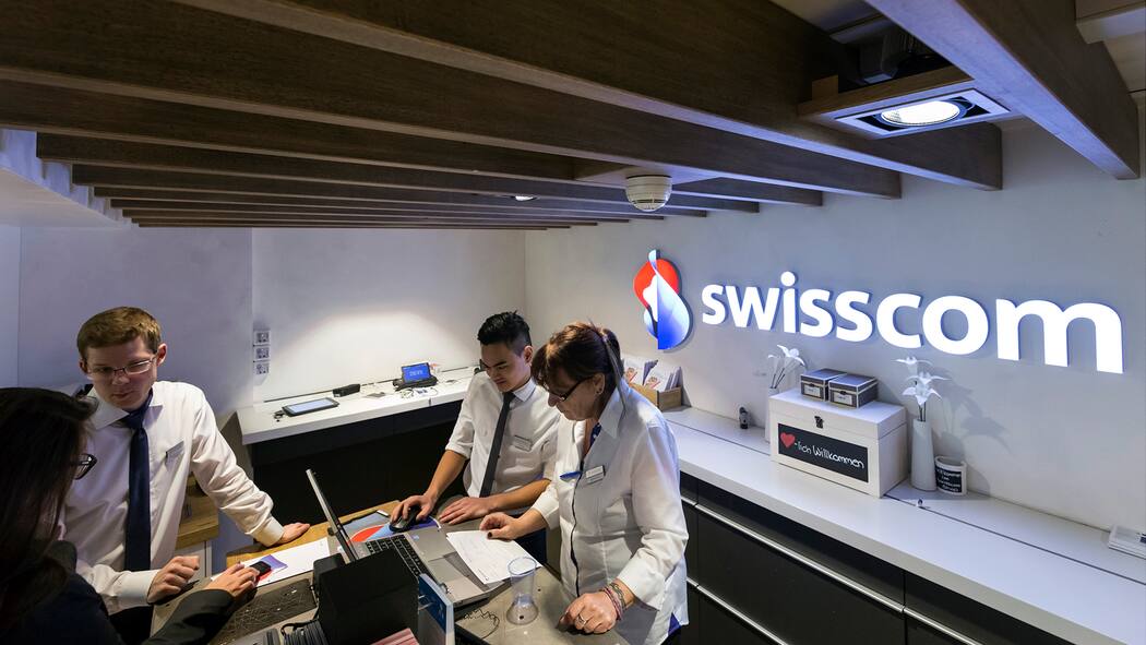 Plötzlich war der Swisscom-Anschluss gesperrt Kundenberater in einem Swisscom-Shop