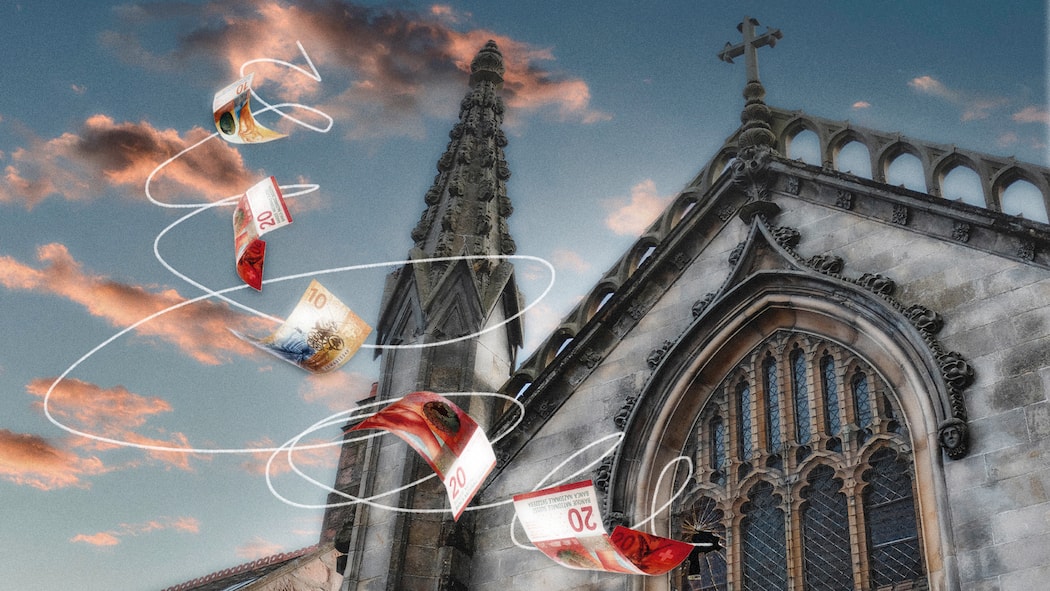 Austritte schaden Bischöfen kaum Illustration Kirchensteuer