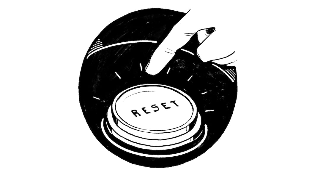 Der grosse Neuanfang Illustration: The Great Reset