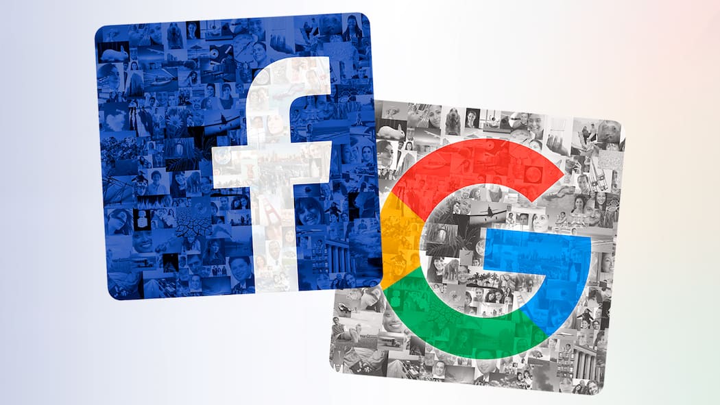Sie wissen, was wir morgen denken Facebook / Google