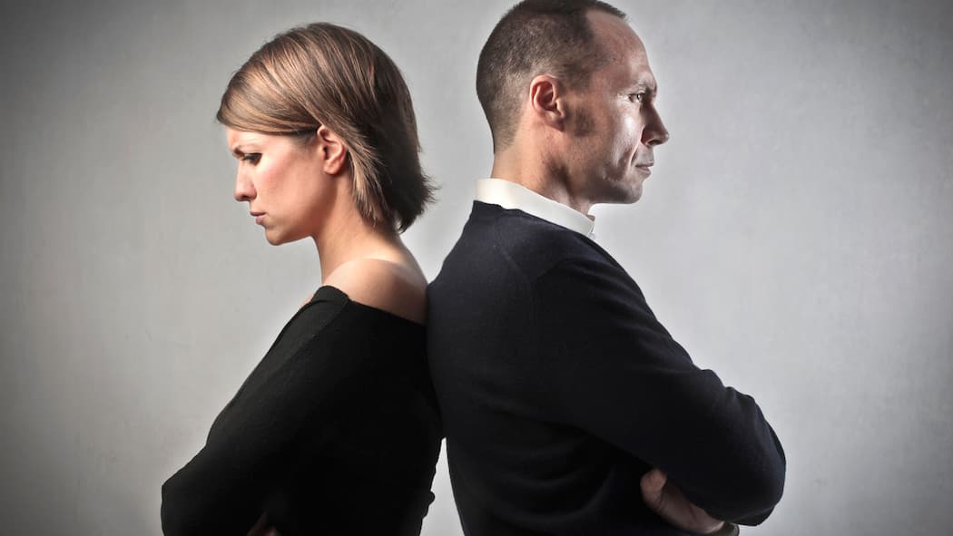 Was kostet eine Scheidung? Paar