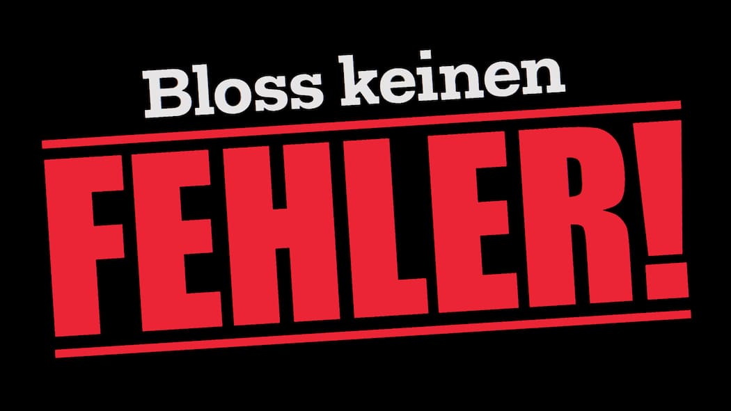 Wie man lernt, Fehler gelassener zu nehmen Grafik Fehler