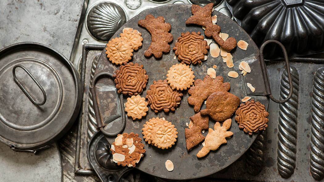 Butter-Spekulatius hell und dunkel Spekulatius Rezept