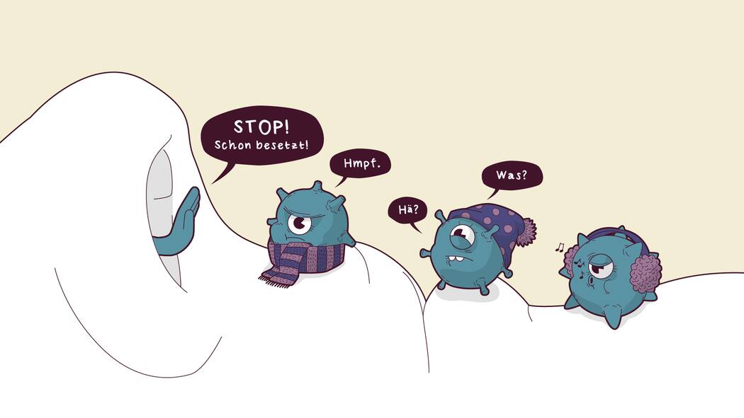 5 wichtige Erkenntnisse über Viren Man kann sich nicht gleichzeitig mit mehreren Viren anstecken