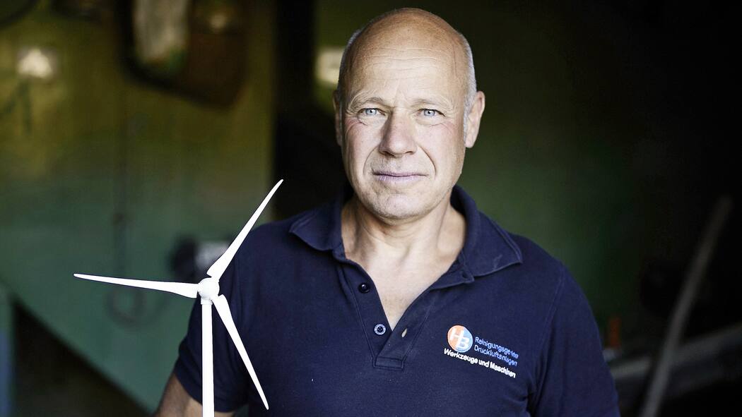 Kommt jetzt die Windrad-Wende? Herbert Birrer, Initiant und Betreiber des geplanten Windparks auf der Luzerner Seite des Lindenberg